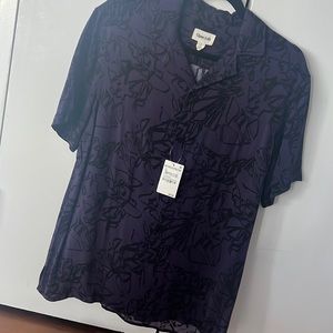 OPEN EDIT SHORT SLEEVE BUTTON DOWN